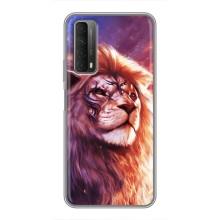 Чохол з картинкою ЛЕВ для Huawei P Smart 2021 (VPrint)
