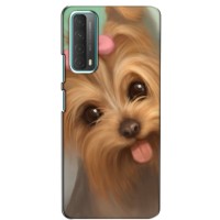 Чехол (ТПУ) Милые собачки для Huawei P Smart 2021 (Йоршенский терьер)