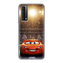 Чохол з принтом Маквін для Huawei P Smart 2021 – Червоний маквін