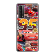 Силиконовый чехол Маквин для Huawei P Smart 2021 – Коллаж Маквин