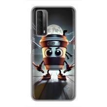 Чохол з мемом Тралалело тралала на Huawei P Smart 2021 (Капучіно асасіно)