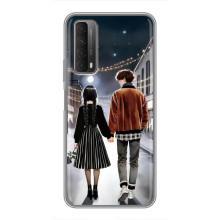 Чохол з дизайном Венздей 2 на Huawei P Smart 2021 – Венздей і Тайлер