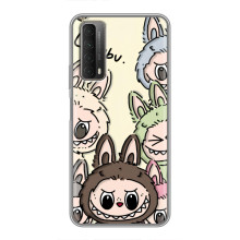 Чохол з Лабубу на Huawei P Smart 2021 – Колаж Лабубу