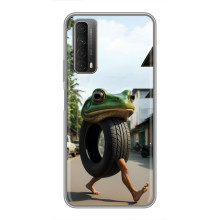 Чехол с мемами тралалело тралала для Huawei P Smart 2021 – Бонека амбалабу