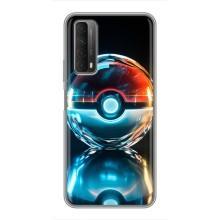 Чехол с Пикачу на Huawei P Smart 2021 – Мяч Пикачу