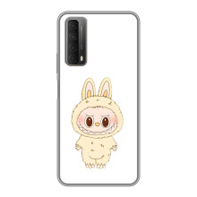 Чохол з принтом Лабубу для Huawei P Smart 2021 – Бежевий Лабубу