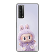 Чохол з принтом Лабубу для Huawei P Smart 2021 – Фіолетовий Лабубу