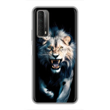 Чехол с картинкой «Хищники» для Huawei P Smart 2021 (Лев)