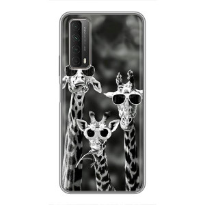 Силиконовый чехол с КАРТИНКАМИ лето для Huawei P Smart 2021 (AlphaPrint)