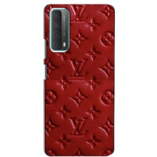 Текстурный Чехол Louis Vuitton для Хуавей П Смарт 2021 (Красный ЛВ)