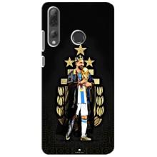 Чехлы для Huawei P Smart Plus 2019 (Leo чемпион) (AlphaPrint) (Месси Король)