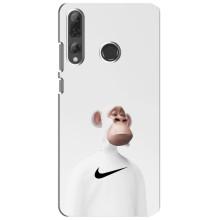 Чехлы с Обезьянами NFT для Huawei P Smart Plus 2019 (AlphaPrint) (обезьяна NFT Nike)
