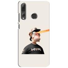 Чехлы с Обезьянами NFT для Huawei P Smart Plus 2019 (AlphaPrint) (обезьяна NFT в очках)