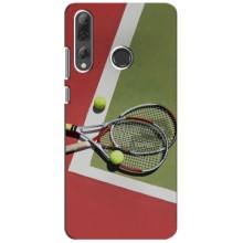 Чехлы с принтом Спортивная тематика для Huawei P Smart Plus 2019 – Ракетки теннис