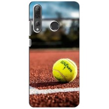 Чехлы с принтом Спортивная тематика для Huawei P Smart Plus 2019 (Теннисный корт)