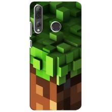 Чехол Майнкрафт на Huawei P Smart Plus 2019 (AlphaPrint) Minecraft (текстура Майнкрафт)