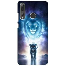Чехол со Львом для Huawei P Smart Plus 2019 (VPrint) (Маленький лев)
