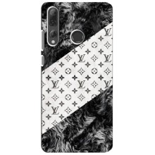 Чехол Стиль Louis Vuitton на Huawei P Smart Plus 2019 (LV на белом)