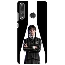 Чехлы Венсдей на Huawei P Smart Plus 2019 Уэнсдей (AlphaPrint) (W-Wednesday)