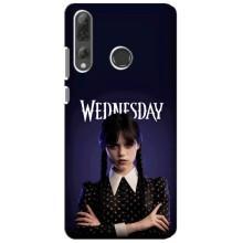 Чехлы Венсдей на Huawei P Smart Plus 2019 Уэнсдей (AlphaPrint) (Wednesday)