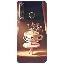 Чехол с мемом Тралалело тралала на Huawei P Smart Plus 2019 (Балерина капучина)