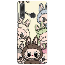 Чехол с Лабубу на Huawei P Smart Plus 2019 (Коллаж Лабубу)
