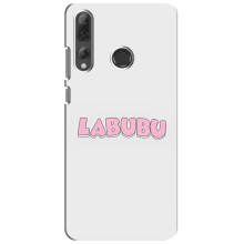 Чехол с Лабубу на Huawei P Smart Plus 2019 (Лого Лабубу)