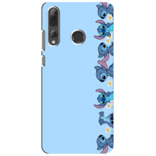 Чехол с принтом Стич на Huawei P Smart Plus 2019 (Стич фон)
