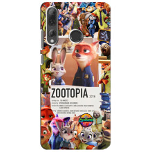 Чехол Зоотрополіс на Huawei P Smart Plus 2019 – Коллаж Зоо