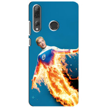 Чохол з принтом Фантастична четвірка для Huawei P Smart Plus 2019 – Людина-факел