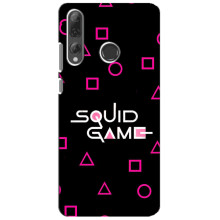 Чохол Гра в кальмара для Huawei P Smart Plus 2019 – Лого гра кальмара