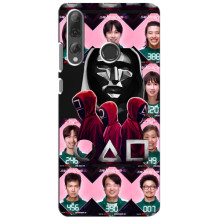 Чохол Гра в кальмара для Huawei P Smart Plus 2019 – Персонажі гри кальмара