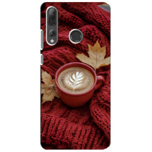 Чохол з унікальним дизайном 'Осінь з кавою' для Huawei P Smart Plus 2019 – Кава на ковдрі