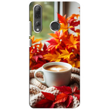 Чохол з унікальним дизайном 'Осінь з кавою' для Huawei P Smart Plus 2019