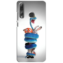 Силіконовий чохол з принтом Зоотрополіс для Huawei P Smart Plus 2019 – Змія Зоо