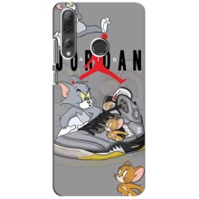 Силиконовый Чехол Nike Air Jordan на Хуавей П Смарт Плюс 2019 (Air Jordan)