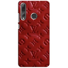 Текстурный Чехол Louis Vuitton для Хуавей П Смарт Плюс 2019 (Красный ЛВ)