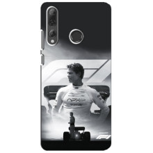 Чехол с прнтом Формула 1 на Huawei P Smart Plus 2019 – Фон Формула-1