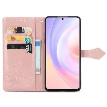 Кожаный чехол (книжка) Art Case с визитницей для Huawei P Smart+ (nova 3i) – Розовый