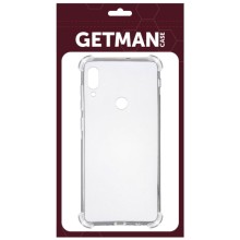 TPU чехол GETMAN Ease logo усиленные углы для Huawei P Smart+ (nova 3i) – Прозрачный