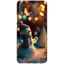 Чехлы на Новый Год Huawei P Smart Plus , Nova 3i, INE-LX1 – Снеговик праздничный