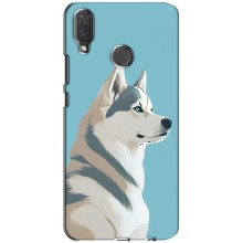 Чохол з Хаскі Huawei P Smart Plus , Nova 3i, INE-LX1 - (AlphaPrint) (Хаскі арт)