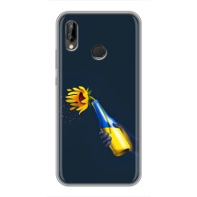 Чехол для Патриота Украины Huawei P Smart Plus , Nova 3i, INE-LX1 - (AlphaPrint) (Коктейль молотова)