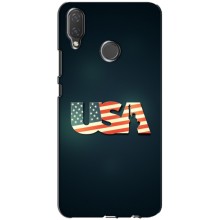 Чехол Флаг USA для Huawei P Smart Plus , Nova 3i, INE-LX1 – USA