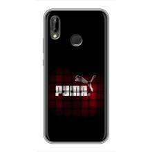 Чехол с Брендами одежды на Хуавей П Смарт Плюс – PUMA стиль