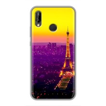 Чехол с Эйфелевой башней на Huawei P Smart Plus , Nova 3i, INE-LX1 (Яркая башня)