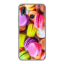 Чехол с изображением  вкусной еды для Huawei P Smart Plus , Nova 3i, INE-LX1 (Макаруны)