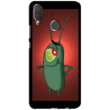 Чехол с картинкой "Одноглазый Планктон" на Huawei P Smart Plus , Nova 3i, INE-LX1 (Стильный Планктон)