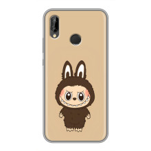 Чохол з Лабубу на Huawei P Smart Plus , Nova 3i, INE-LX1 (Коричневий Лабубу)