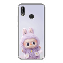 Чохол з принтом Лабубу для Huawei P Smart Plus , Nova 3i, INE-LX1 – Фіолетовий Лабубу